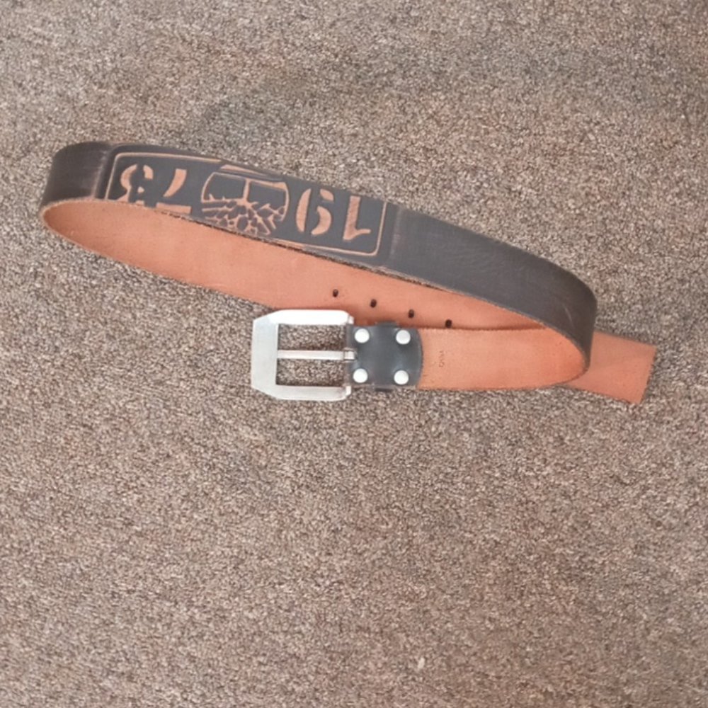 Timberland Men's Genuine Italian Leather Belt 32 80